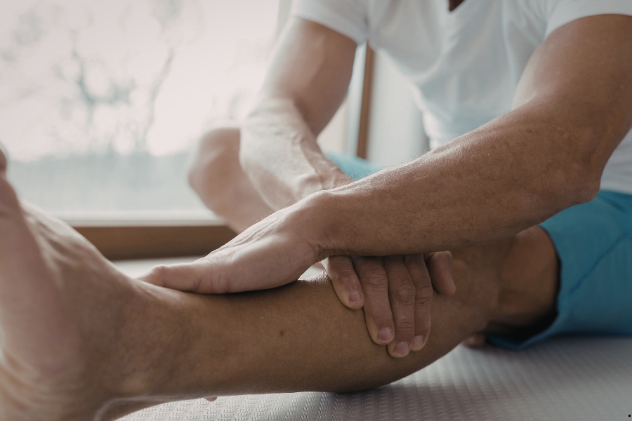 Custom therapeutic massage session